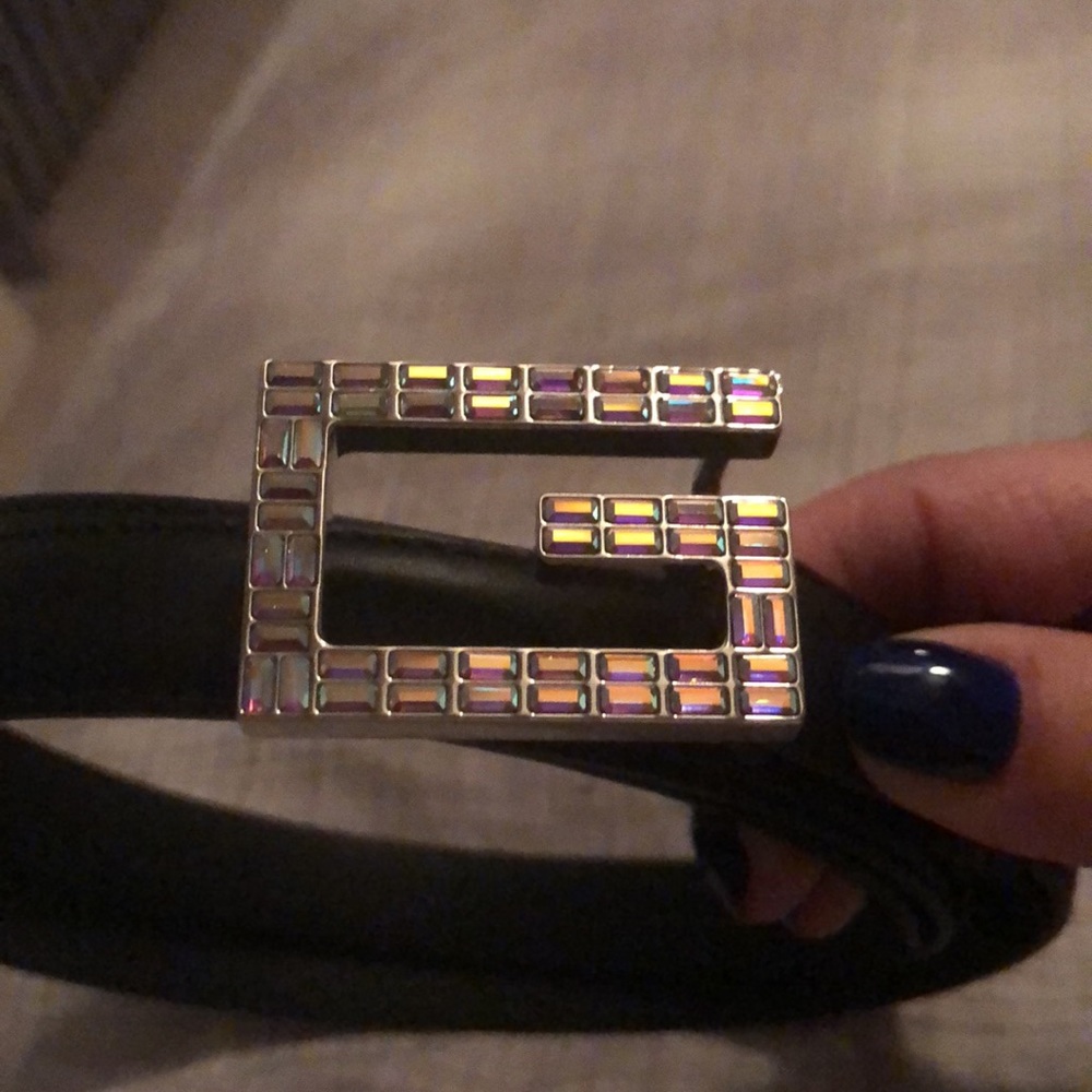 Gucci Square G Buckle Belt Black - Picture 2 of 6